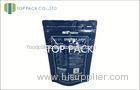 Zipper Plastic Food Packaging Bags PET / AL / PE Customized Food Pouch Packaging