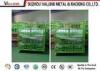 Powder Coated Green Logistics Trolleys For Warehouse 1100mm*800mm*1700mm