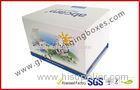 Fashion Coated Paper Board Box, Rectangle Printed Rigid Gift Boxes For With Custom Logo