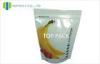 2.2LB Banana Flour Foil Stand Up Zipper Pouch bags Food Grade Whey Protein