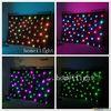 Shinning RGB Tricolor LED Curtain Light With DMX Controller , Twinkling RGB Star Curatin