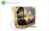 Plastic Ziplock Coffee Packaging Bags With K Seal Bottom Multilayer Laminated