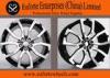 Black Machine Face European Wheel / 20 inch off road rims 5 Hole