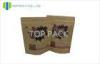 Food Grade Kraft Paper Packaging Matte Finished with 120mic Thickness