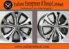 Aluminum 19inch 20inch European Wheel Black Machine Face For Tiguna TOUAREG