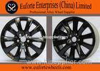 European Tiguna 17inch Black Volkswagen Alloy Wheels Custom 35 / 45 ET