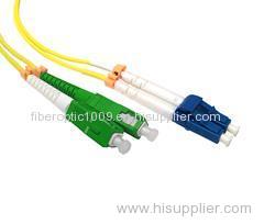 LC/APC-SC/UPC G652D Duplex fiber optic patch cord