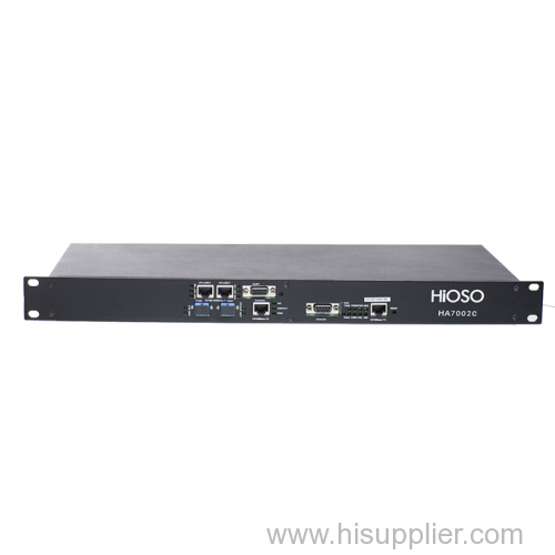 EPON OLT with 2 PON with SNMP 1U rack type GEPON OLT