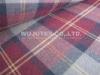 100% Cotton Yarn Dyed Fabric, Twill Weave, Check Brushed Cloth