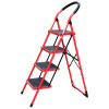 household steel ladder 4steps steel pipe made maximum capacity 150kgs