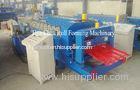 12 Row Trapezoidal Roofing Tile Making Machine , Corrugated Sheet Roll Forming Machine