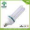 Household 45W Mix Powder U Shaped Fluorescent Light Bulbs With B22 Holder