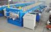 Shaft Bearing Steel Roof Sheet Making Machine , Metal Roll Forming Equipment 15m/Min