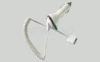 White 1.5M spring cable 5V 1A SmartPhone Car Charger for iPhone4s / iphone3gS