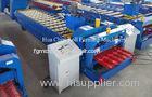 Custom Glazed Tile Roof Panel Roll Forming Machine / Metal Sheet Making Machine