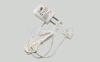 Interchangeable plug iPhone 4S Mobile Phone Wall Charger 5V 2A with 2 usb port