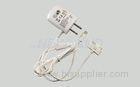 Interchangeable plug iPhone 4S Mobile Phone Wall Charger 5V 2A with 2 usb port