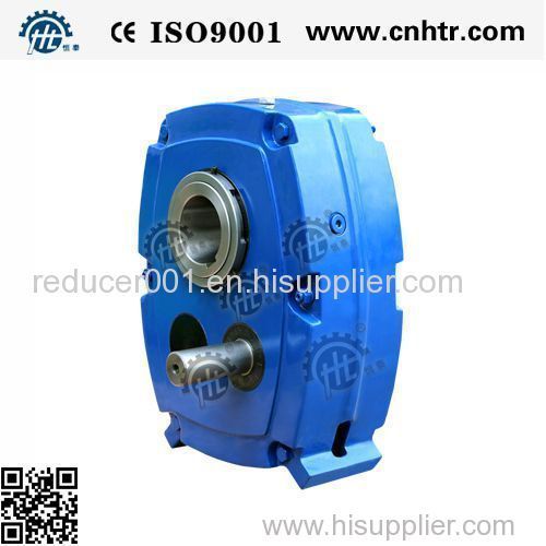 HXGF series helical shaft mounted gearbox apply to crusher conveyor belt