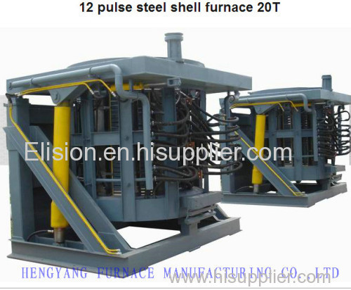 medium frequency induction melting furnace for steel making