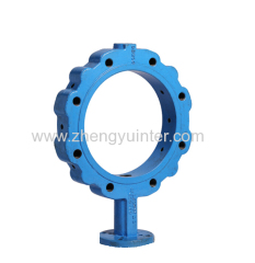 Ductile Iron BS Butterfly Valve Fitting Casting Parts