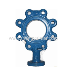 Ductile Iron Butterfly valve Body Casting Parts