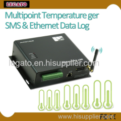 Multi-Temperature SMS NET Data Logger