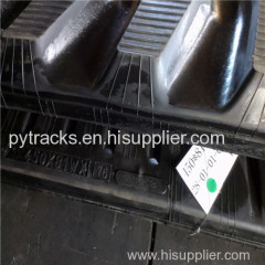 Hitachi Ex75UR Mini Excavator rubber track(450-81W-76)