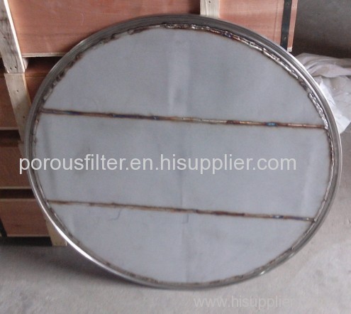 Stainless steel Titanium metal powder sintered microporous filter