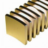 Grade n50 strong Sintered permanent arc segment magnets