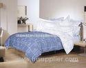 Cotton Breathable Floral Bedding Sets Soft for Children / Blue