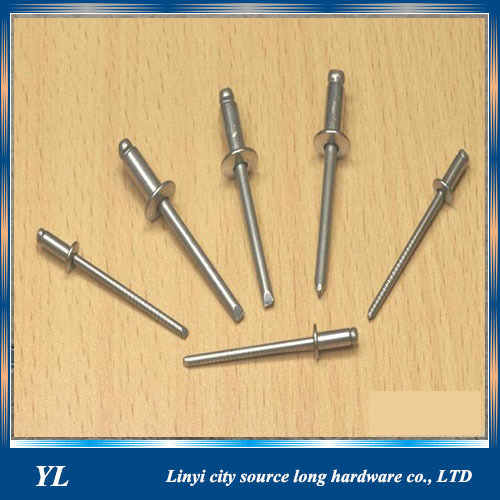 Fastener din 7337 aluminium blind rivets