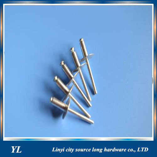 Aluminum closed end blind rivet