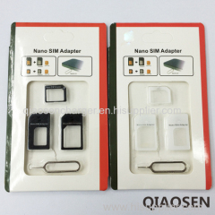 Super low price hot sales Nano sim card adapter for cellphone