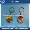 Embossed Brake Disc Car Key Keychains Promotional Keyrings For VOLVO / FORD