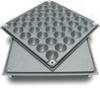 All steel sides around catching groove net Server Room Raised Floor for Banking Building