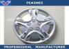ABS Plastic Blank Chrome Car Wheel Hub Caps 15 Inch With Silver Painting