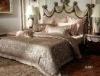 Classical Natural Mulberry Silk Luxury Bed Sets Grey With Good Texture