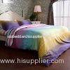 Exquisite A B Pattern Sateen Bedding Sets , Teen Striped Sateen Cotton Bed Sets