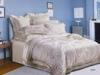 Silk Jacquard White Luxury Bed Sets , Durable And Full Size Bedding Sets