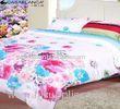 Home Textile Floral Bedding Sets Reactive Printed Cotton With Quilt Cover