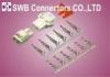 PCB Board Single Row Wire to Wire Connector 6.2mm Pitch , 2~15 Contacts