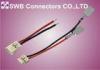 Single Row Female Wafer Wire to Wire Connector 1.20mm Pitch 2 Contacts