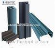 6082 6463 Electrophoresis / anodized aluminum extrusions , construction profile