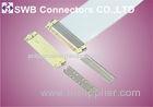 Single Row Male Crimp Style 1 mm 30 pinLVDS Connector For LCD Monitor