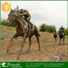 Beautiful casting bronze garden horse statue