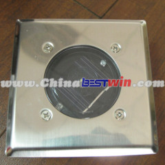 Solar Deck Light - Stainless Steel