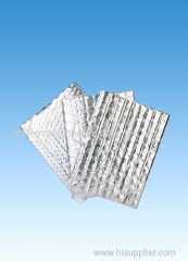 Reflective Bubble Aluminum foil with best reflectivity and heat preservations