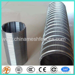 Stainless Steel filtration Various shapes welded wedged wire screen
