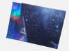 Silver foil cover softback book with kraft jacket printing on demands