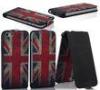 Iphone 5 Flip Leather Apple Iphone Case With Uk Flag And Vertical Leather Case
